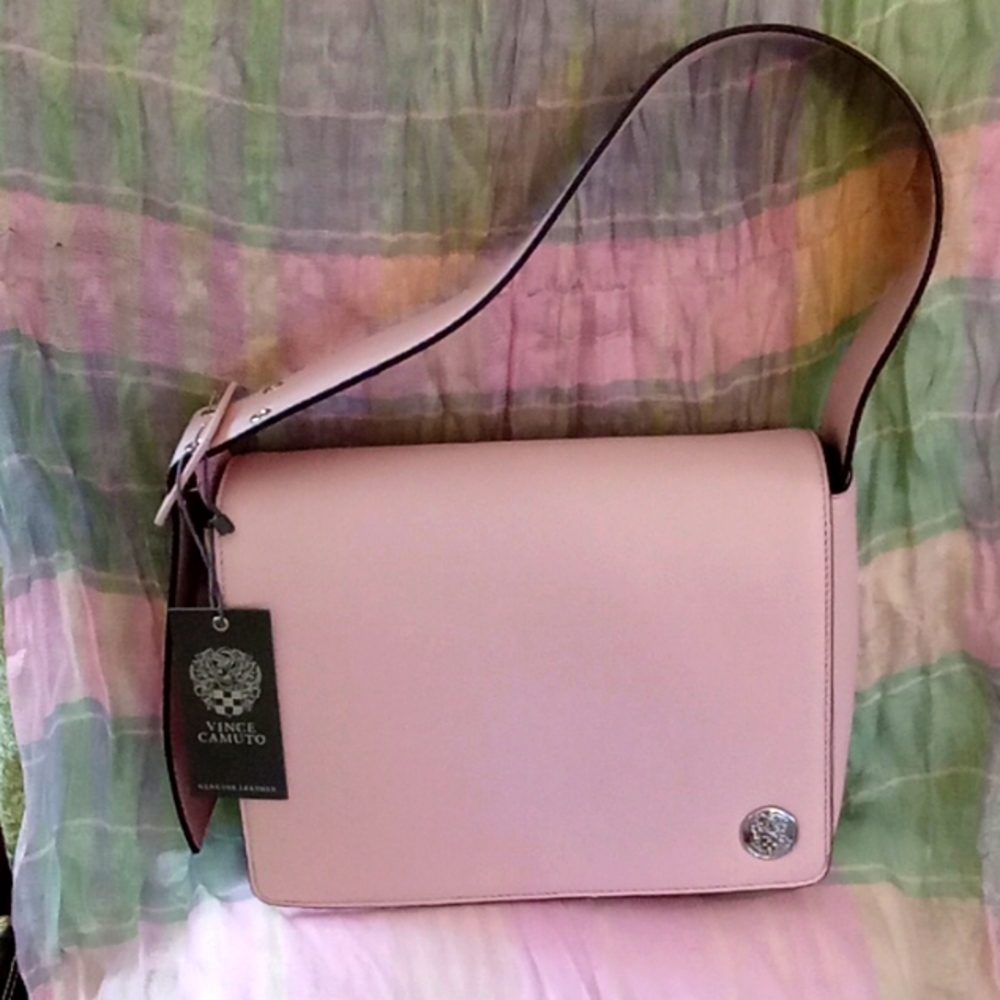 Vince Camuto Naabhash Leather Shoulder Bag